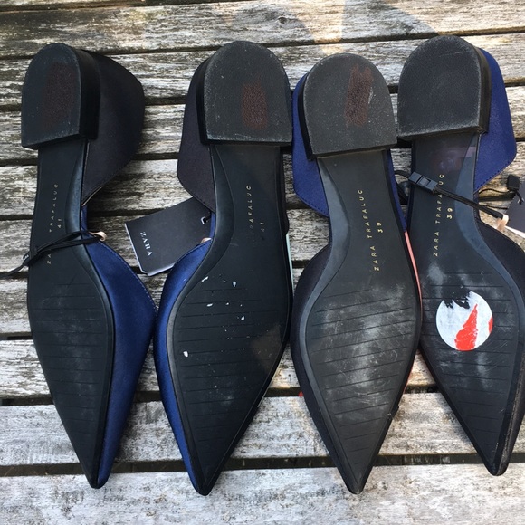 Two pairs of Zara shoes sizes 10 and 8 - Picture 9 of 9